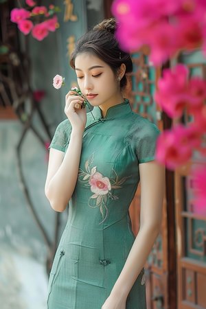 女同的旗袍诱惑